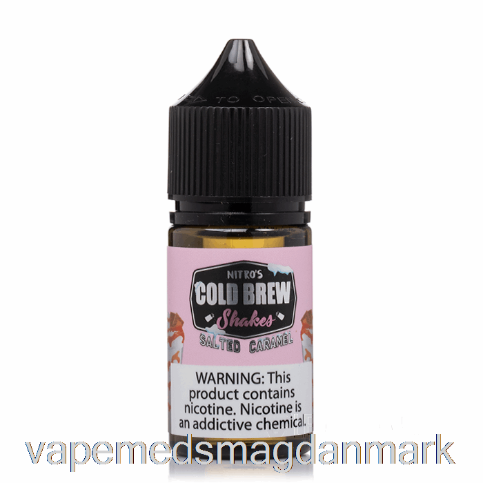 Vape Juice Saltet Karamel - Nitros Koldbryggesalt - 30ml 25mg